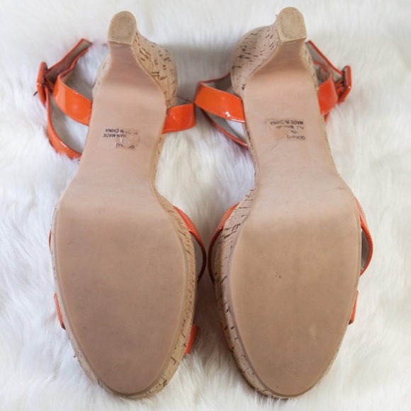 πHPπ Steve Madden Roxann Cork Platform Heels - Picture 7 of 8